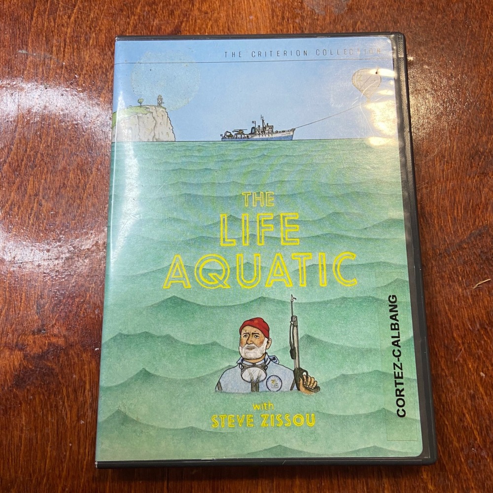 The Life Aquatic with Steve Zissou Blu-ray (Wes Anderson) Criterion Collection